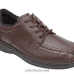 גברים לבש נעליים Orthofeet חסד 444FP171 חום