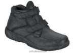 גברים מגפיים Orthofeet ערוץ קרחון 444FP157 שָׁחוֹר