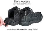 גברים מגפיים Orthofeet ריינג'ר zip 444FP155 שָׁחוֹר - Image 5