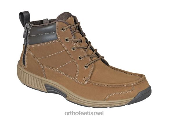 d792d791d7a8d799d79d_d79ed792d7a4d799d799d79d_orthofeet_d7a8d799d799d7a0d792d7a8_zip_444fp156_d797d795d79d.jpg גברים מגפיים Orthofeet ריינג'ר zip 444FP156 חום - Image 1