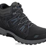 גברים נעלי טיולים Orthofeet רידג'ווד 444FP149 שָׁחוֹר