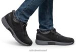 גברים נעלי ספורט Orthofeet יארי ללא ידיים 444FP126 שָׁחוֹר - Image 5