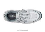 גברים נעלי ספורט Orthofeet מונטריי ביי ללא עניבה 444FP142 לבן - Image 6