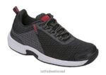 גברים נעלי ספורט Orthofeet מתיחה של מי קצה 444FP132 שָׁחוֹר