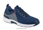 גברים נעלי ספורט Orthofeet מתיחה של מי קצה 444FP133 כְּחוֹל