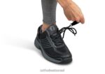גברים נעלי ספורט Orthofeet ספרינט ללא תיקו 444FP135 שָׁחוֹר - Image 4