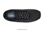 גברים נעלי ספורט Orthofeet סריג מתיחה לבה 444FP128 שָׁחוֹר - Image 5