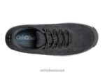 גברים נעלי ספורט Orthofeet סריג מתיחה לבה 444FP130 אפור כהה - Image 5