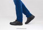 גברים נעלי ספורט Orthofeet פסיפיק פליסאדות עמיד למים 444FP140 שָׁחוֹר - Image 2