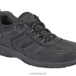 גברים נעלי ספורט Orthofeet פסיפיק פליסאדות עמיד למים 444FP140 שָׁחוֹר