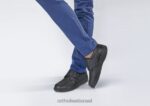 גברים נעלי קז'ואל Orthofeet ברודוויי 444FP175 שָׁחוֹר - Image 2