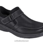 גברים נעלי קז'ואל Orthofeet גַלגַל הַמַזָלוֹת 444FP174 שָׁחוֹר