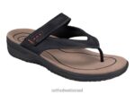 גברים סנדלים Orthofeet אלדורדו 444FP121 שָׁחוֹר