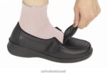 נשים לבש נעליים Orthofeet צ'לסי 444FP112 שָׁחוֹר - Image 5