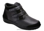 נשים מגפיים Orthofeet טיבולי 444FP79 שָׁחוֹר