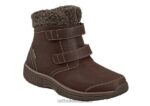 נשים מגפיים Orthofeet פלורנס עמיד למים 444FP80 חום