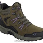 נשים נעלי טיולים Orthofeet דקוטה 444FP74 זית