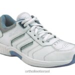 נשים נעלי ספורט Orthofeet ויטני 444FP68 לבן