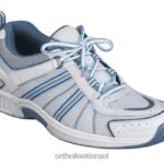 נשים נעלי ספורט Orthofeet ללא עניבה טאהו 444FP67 כְּחוֹל