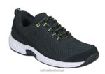 נשים נעלי ספורט Orthofeet סריג קורל מתיחה 444FP49 שָׁחוֹר