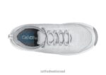 נשים נעלי ספורט Orthofeet סריג קורל מתיחה 444FP53 לבן - Image 5