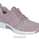 נשים נעלי ספורט Orthofeet פרנסיס ללא קשר 444FP54 ורד