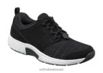 נשים נעלי ספורט Orthofeet פרנסיס ללא קשר 444FP55 שָׁחוֹר
