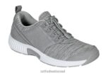 נשים נעלי ספורט Orthofeet פרנסיס ללא קשר 444FP56 אפור
