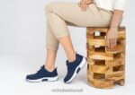 נשים נעלי ספורט Orthofeet פרנסיס ללא קשר 444FP57 כְּחוֹל - Image 2