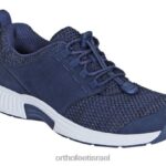 נשים נעלי ספורט Orthofeet פרנסיס ללא קשר 444FP57 כְּחוֹל