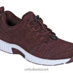 נשים נעלי ספורט Orthofeet פרנסיס ללא קשר 444FP58 חוּם עֲרמוֹנִי