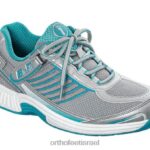 נשים נעלי ספורט Orthofeet verve ללא עניבה 444FP63 טורקיז
