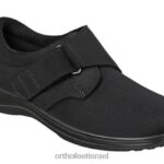 נשים נעלי קז'ואל Orthofeet למתוח ויצ'יטה 444FP93 שָׁחוֹר