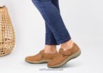 נשים נעלי קז'ואל Orthofeet סולרנו 444FP98 גָמָל - Image 2