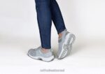 נשים נעלי קז'ואל Orthofeet סריג ג'ואל מתיחה 444FP91 אפור - Image 2
