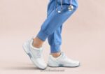 נשים נעליים רפואיות Orthofeet טליה עמיד להחלקה 444FP59 לבן - Image 2