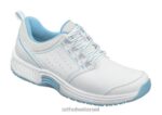 נשים נעליים רפואיות Orthofeet טליה עמיד להחלקה 444FP59 לבן