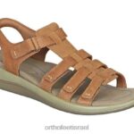 נשים סנדלים Orthofeet אמלפי 444FP9 גָמָל