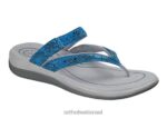 נשים סנדלים Orthofeet גאיה 444FP26 כְּחוֹל