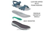נשים סנדלים Orthofeet הידרה 444FP5 כְּחוֹל - Image 5