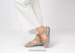 נשים סנדלים Orthofeet הידרה 444FP7 אפור - Image 2