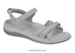 נשים סנדלים Orthofeet הידרה 444FP7 אפור