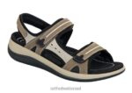 נשים סנדלים Orthofeet ונציה 444FP1 חום