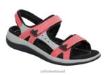 נשים סנדלים Orthofeet ונציה 444FP2 אָדוֹם