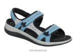 נשים סנדלים Orthofeet ונציה 444FP3 כְּחוֹל