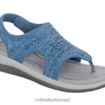 נשים סנדלים Orthofeet ליירה 444FP31 כְּחוֹל
