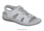 נשים סנדלים Orthofeet מאווי 444FP34 אפור