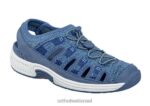 נשים סנדלים Orthofeet סריג מתיחה לגונה 444FP38 כְּחוֹל