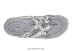 נשים סנדלים Orthofeet קליאו 444FP28 נחש לבן - Image 3