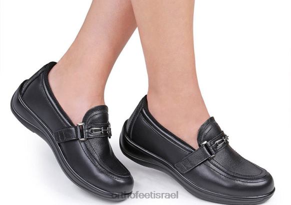 נשים לבש נעליים Orthofeet צ'לסי 444FP112 שָׁחוֹר